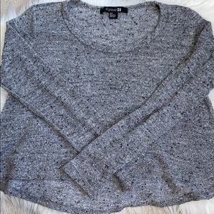 Sparkly light sweater
